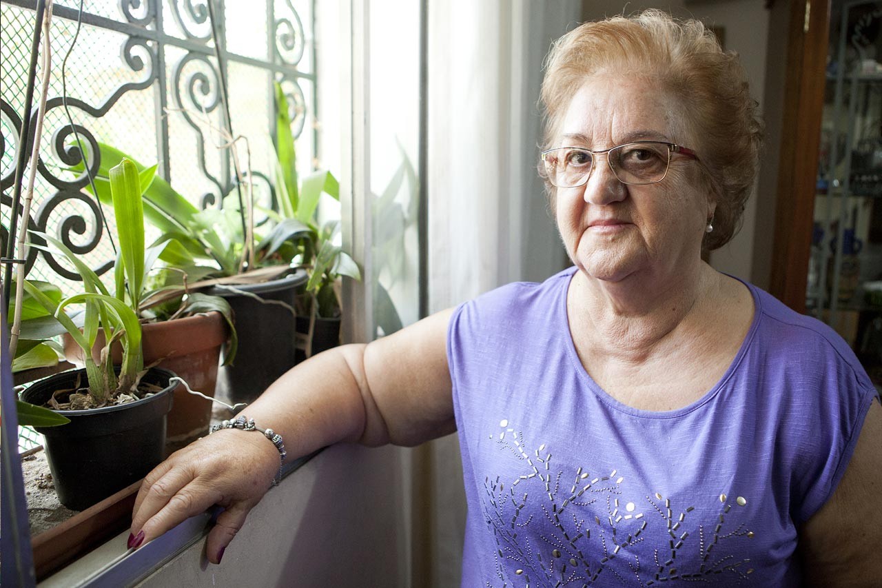 Maria Regina Simoes Brazíliából származik, és 2-es típusú cukorbetegségben és elhízásban szenved.